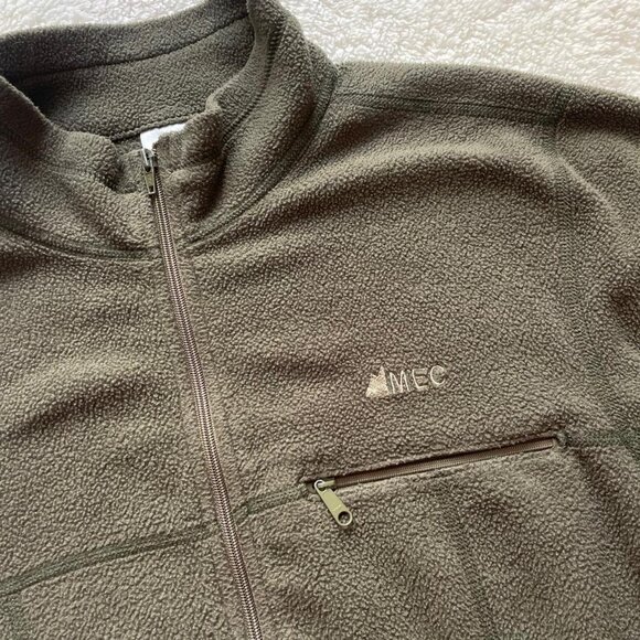 Green Mountain Equipment Co-Op Fleece Zip Up - Picture 6 of 6